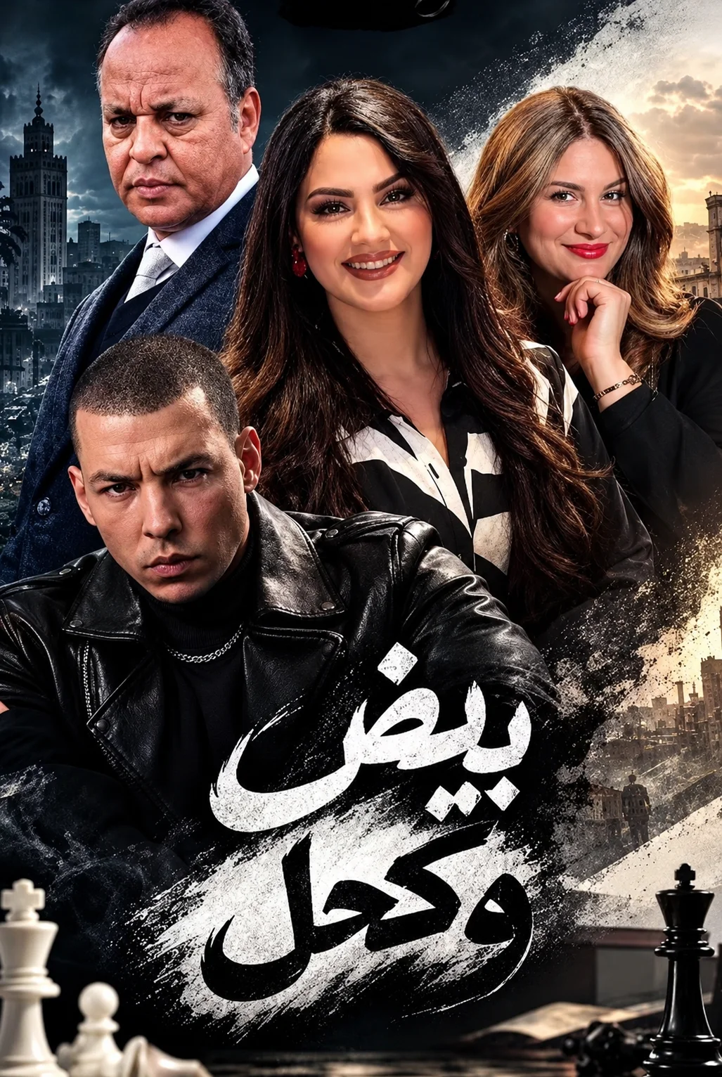 مسلسل مسلسل بيض وكحل